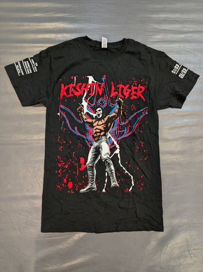 鬼神ライガー「REVENGE MEXICO TOUR 2025」イラストTシャツ②
