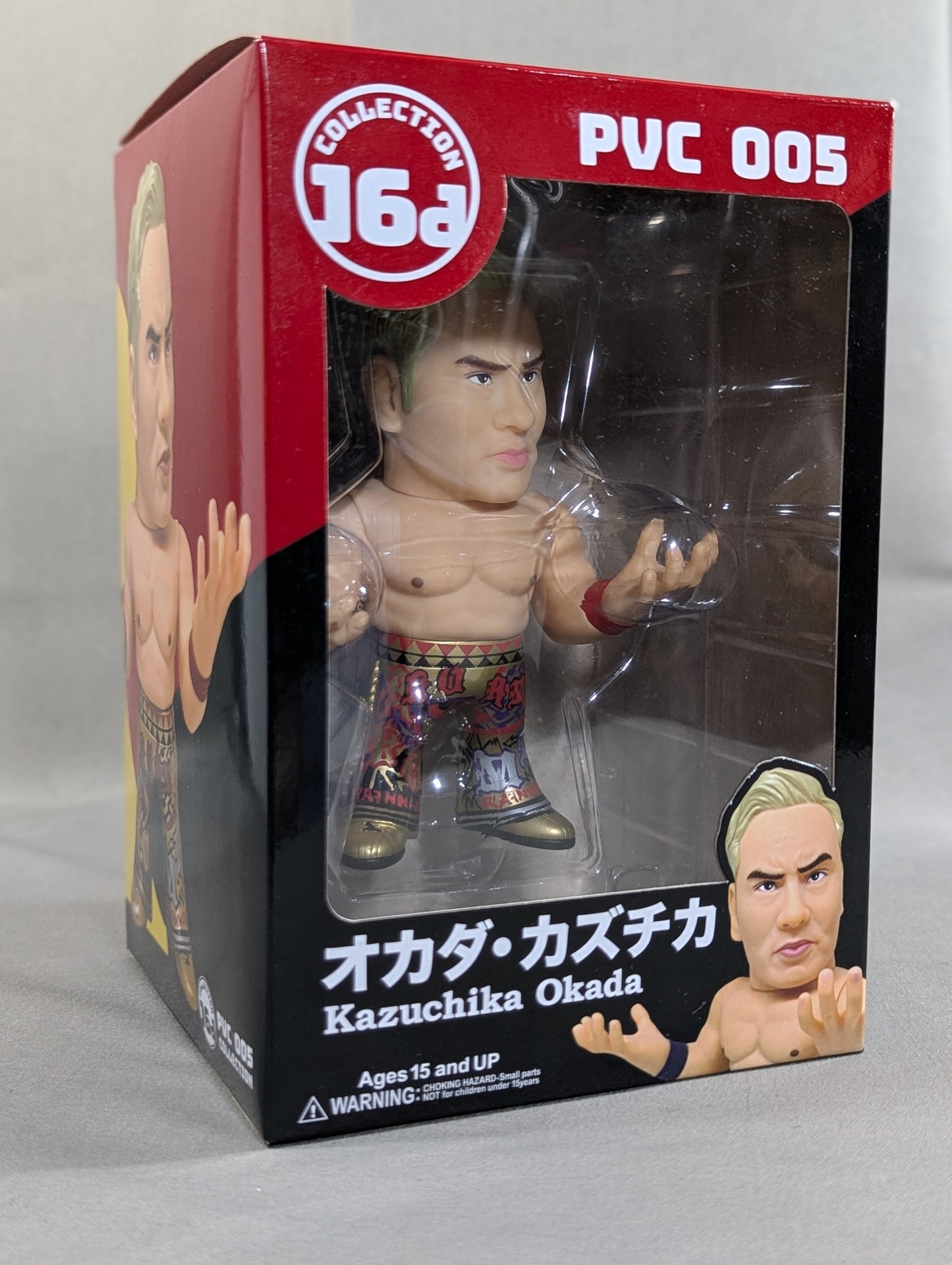 Kazuchika Okada  16D Soft Vinyl Collection