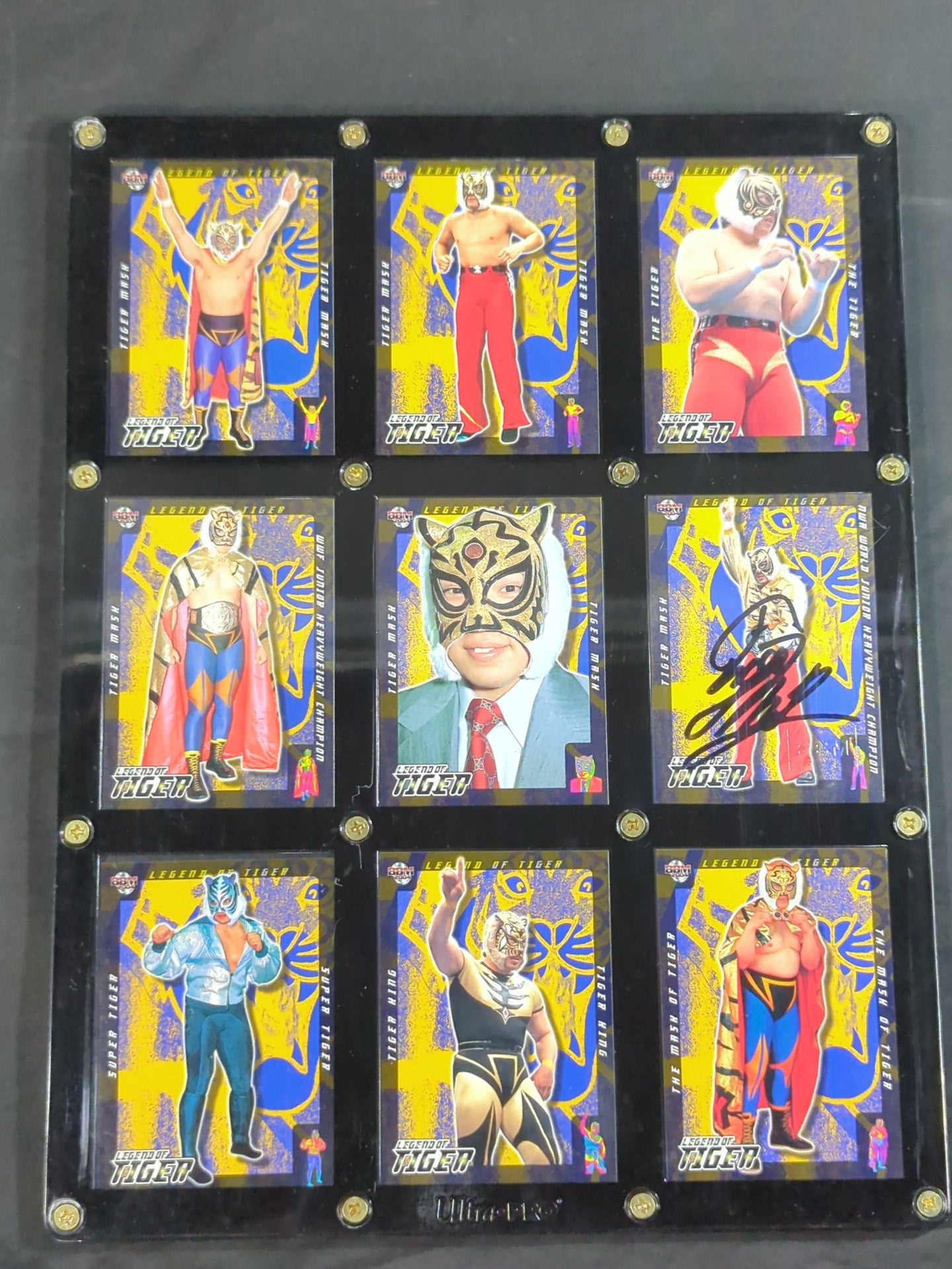 ★ Legendary Tiger ★ 2004 BBM Tiger Mask Commemorative Card Set