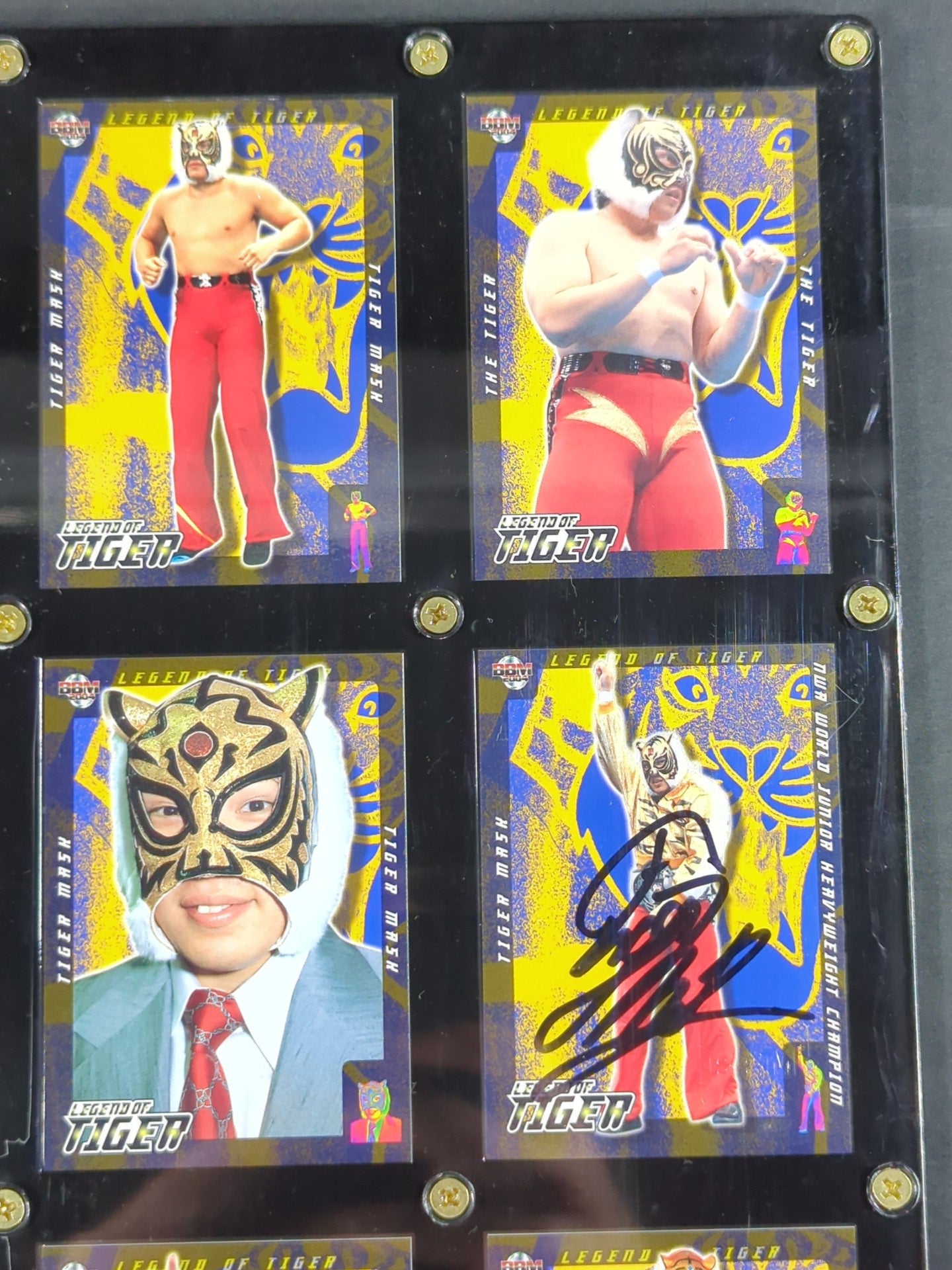 ★ Legendary Tiger ★ 2004 BBM Tiger Mask Commemorative Card Set