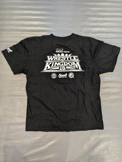 WRESTLE KINGDOM 15 大会記念「SOUL SPORTS」Tシャツ②