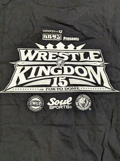 WRESTLE KINGDOM 15 大会記念「SOUL SPORTS」Tシャツ②