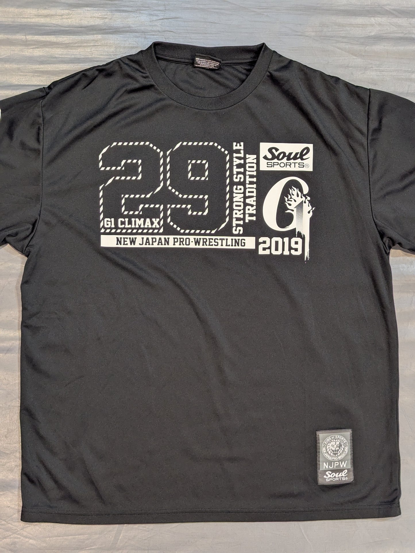 G1 CLIMAX 29 大会記念 SOUL SPORT ドライTシャツ③