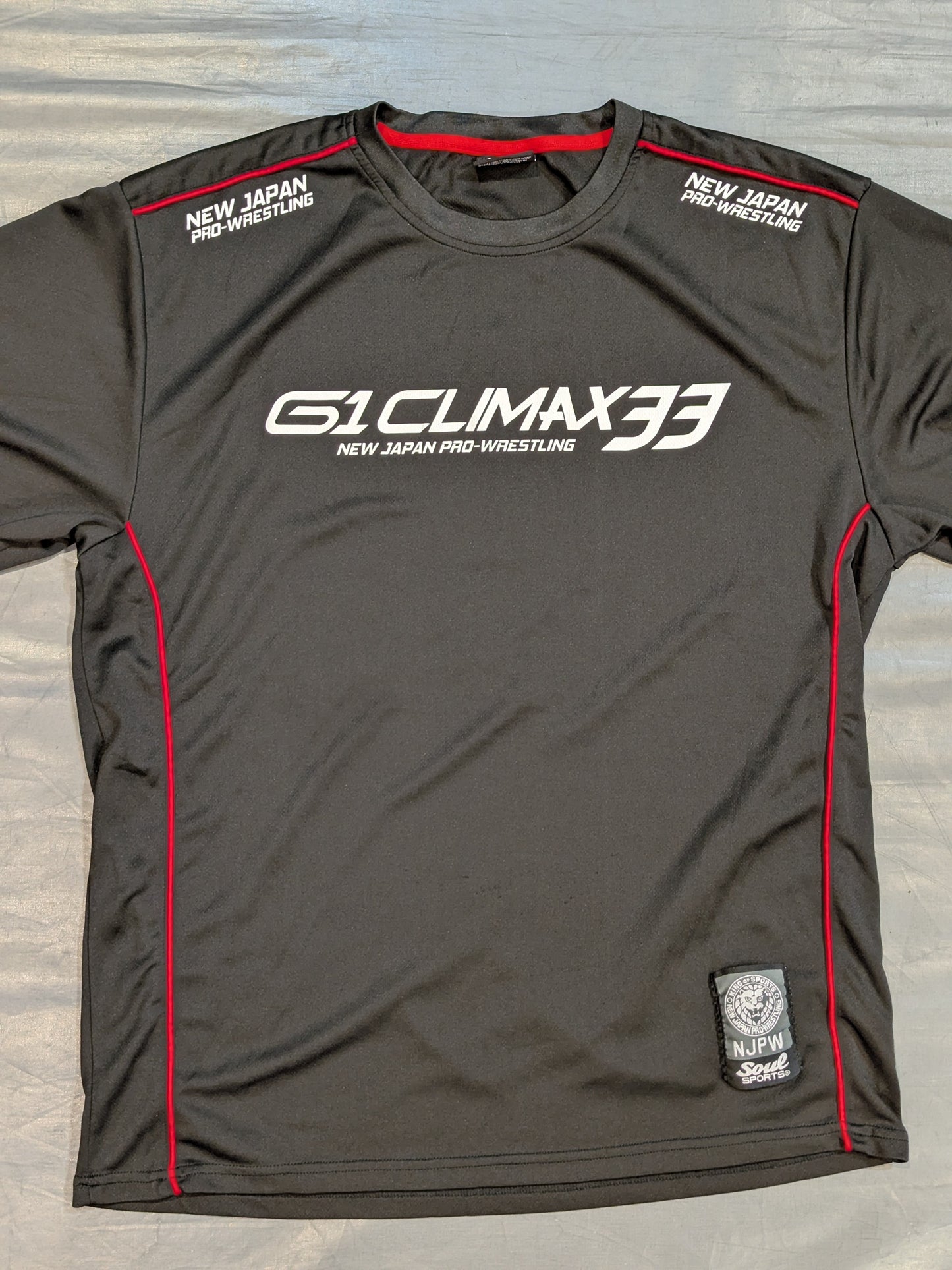 G1 CLIMAX 33 大会記念 SOUL SPORT ドライTシャツ