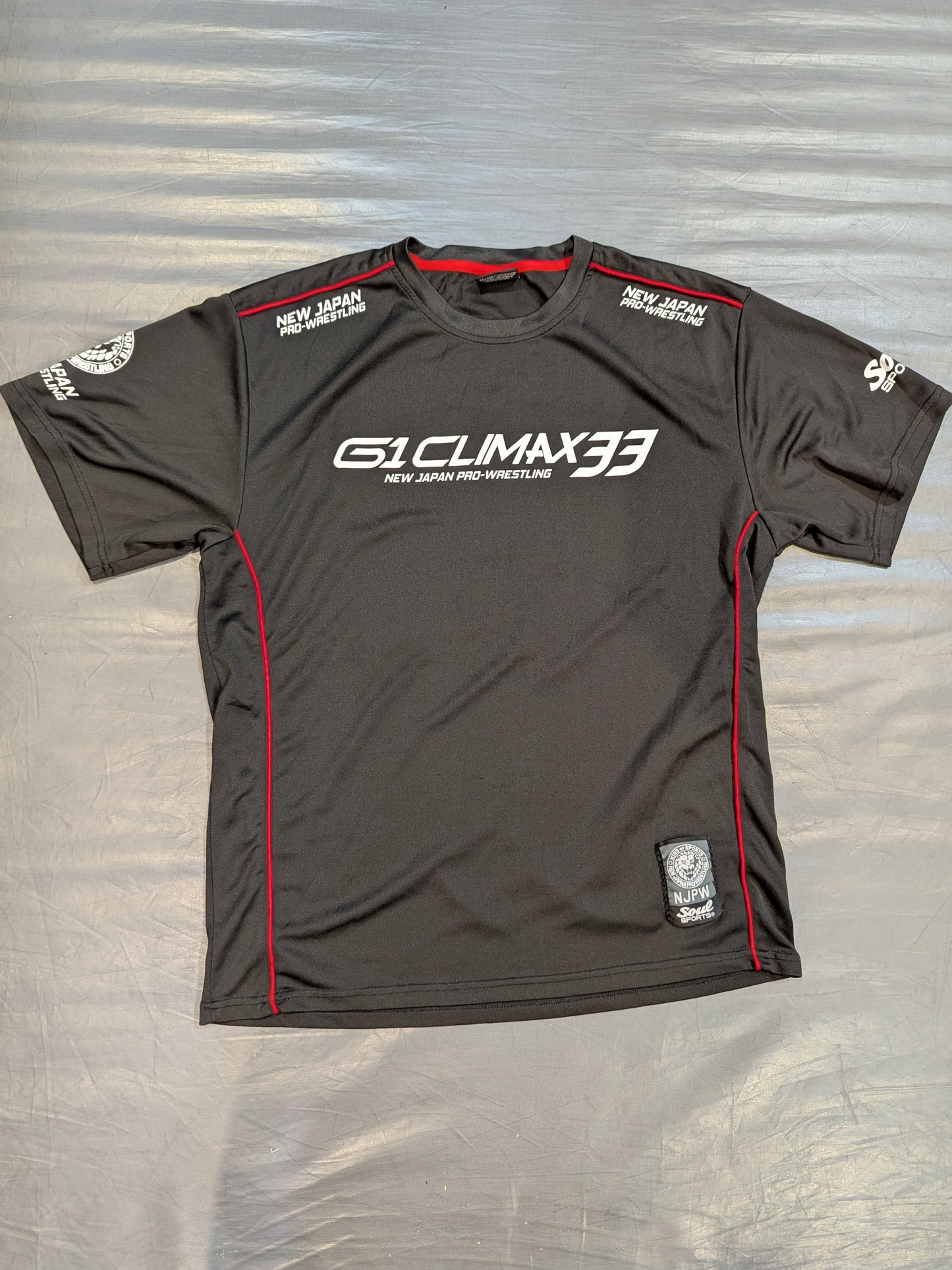 G1 CLIMAX 33 大会記念 SOUL SPORT ドライTシャツ