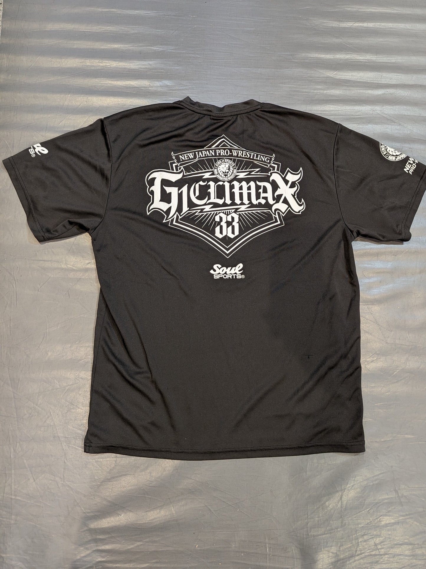 G1 CLIMAX 33 大会記念 SOUL SPORT ドライTシャツ