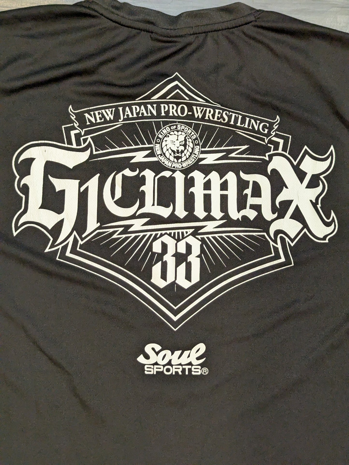 G1 CLIMAX 33 大会記念 SOUL SPORT ドライTシャツ