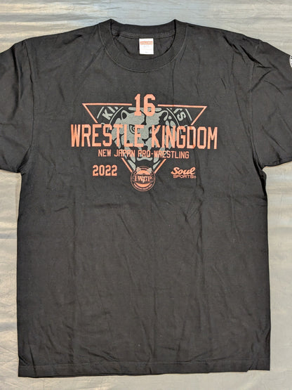 WRESTLE KINGDOM 16 大会記念「SOUL SPORTS」Tシャツ②