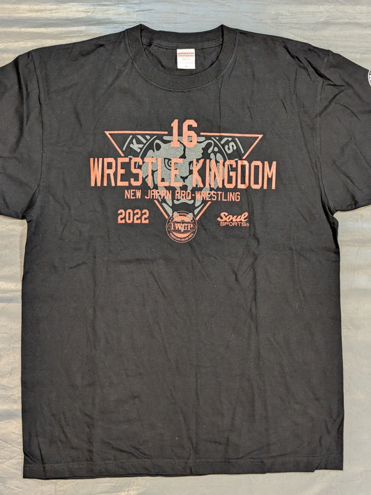 WRESTLE KINGDOM 16 大会記念「SOUL SPORTS」Tシャツ②