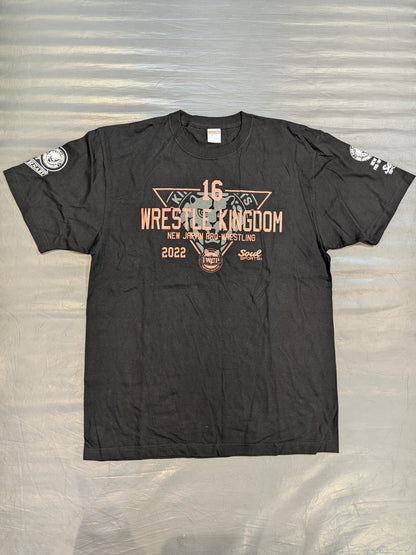 WRESTLE KINGDOM 16 大会記念「SOUL SPORTS」Tシャツ②