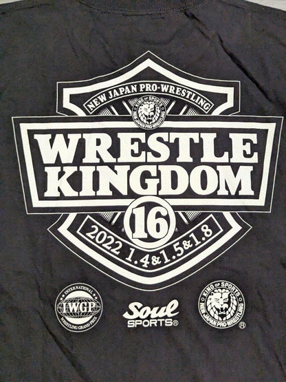 WRESTLE KINGDOM 16 大会記念「SOUL SPORTS」Tシャツ②