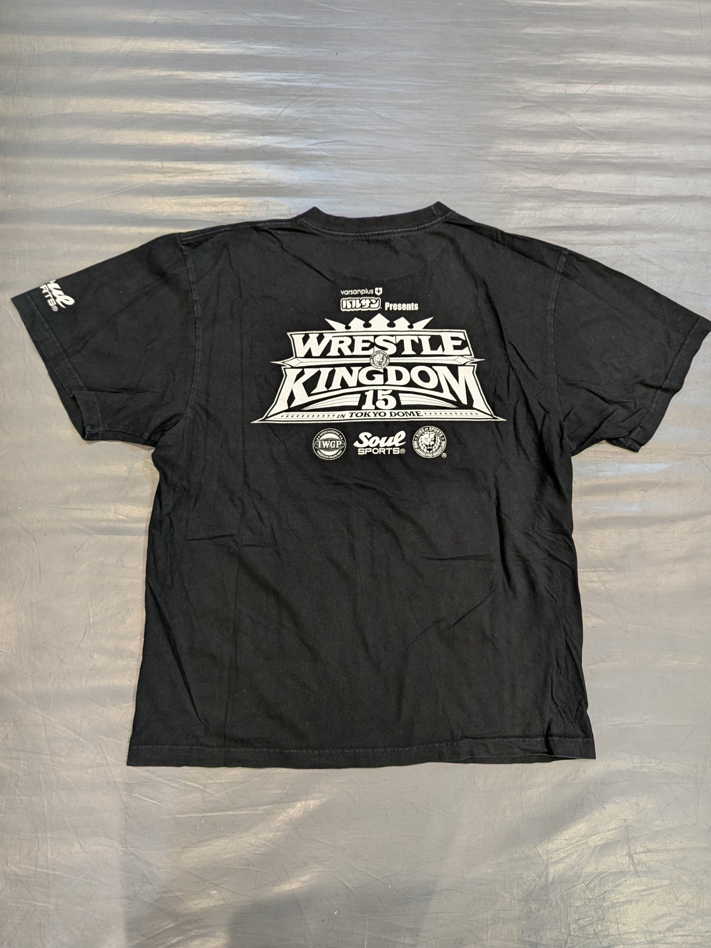 WRESTLE KINGDOM 15 大会記念「SOUL SPORTS」Tシャツ③