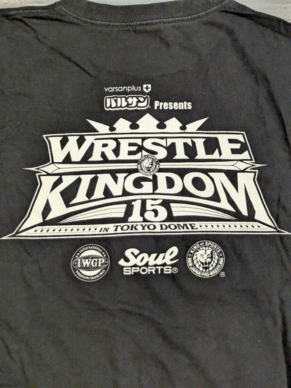 WRESTLE KINGDOM 15 大会記念「SOUL SPORTS」Tシャツ③