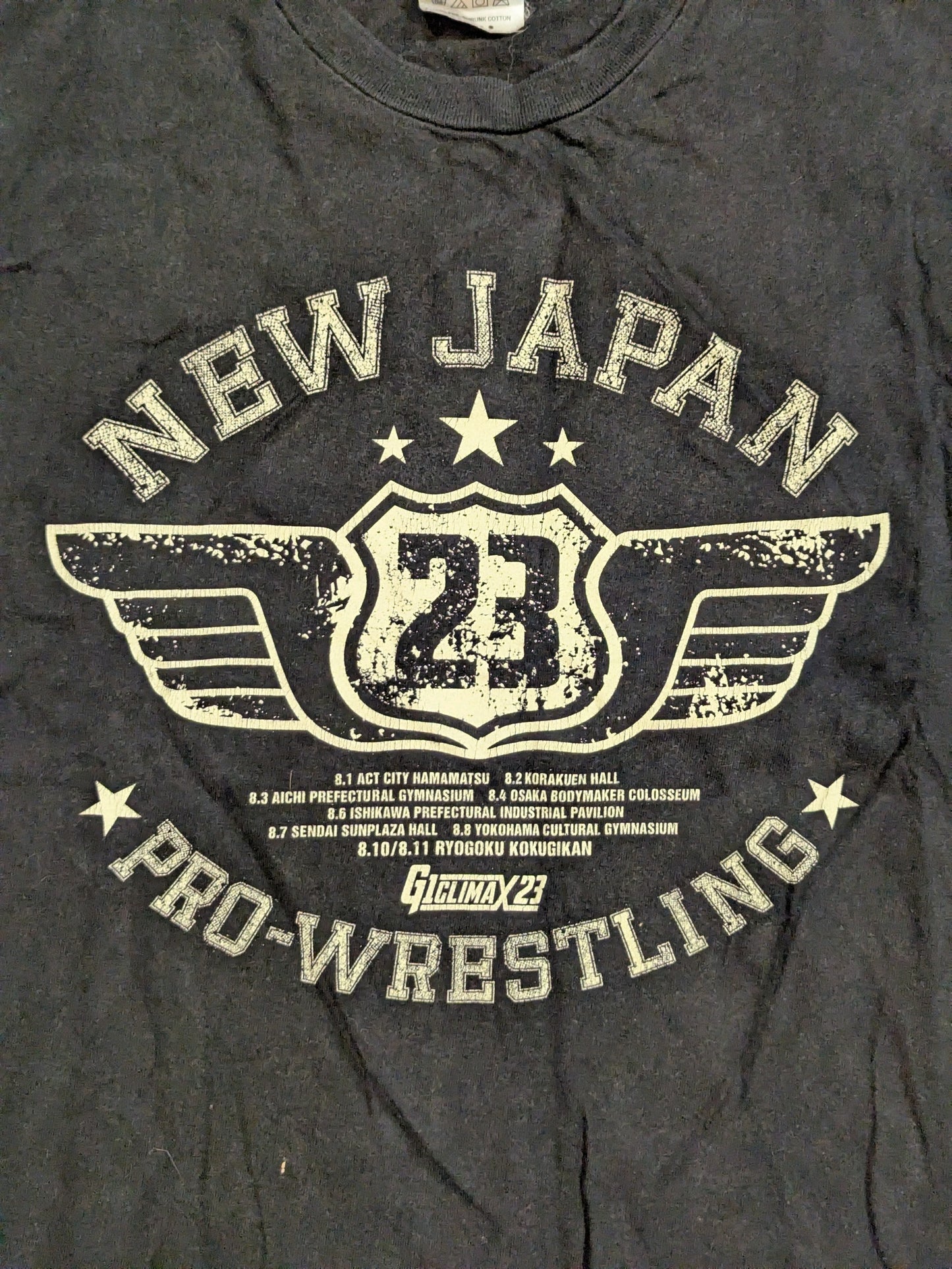 G1 CLIMAX 23 大会記念Tシャツ②