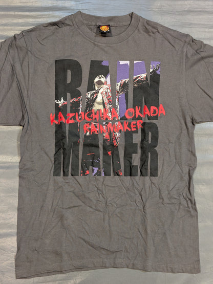 オカダ・カズチカ「RAINMAKER×RAINMAKER」Tシャツ