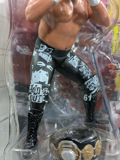 Muto Keiji  (Black Tights, KISS Pose, PWF Belt)