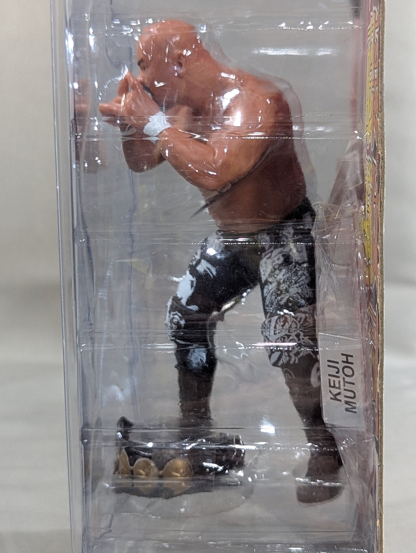 Muto Keiji  (Black Tights, KISS Pose, PWF Belt)