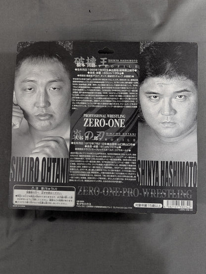 Shinya Hashimoto  (stance)& Shinjiro Otani 