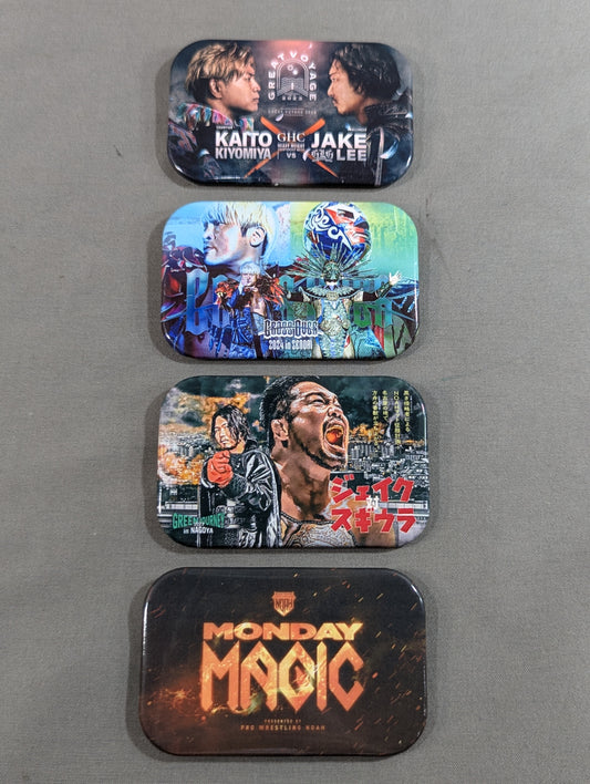NOAH Square PinBack button Set