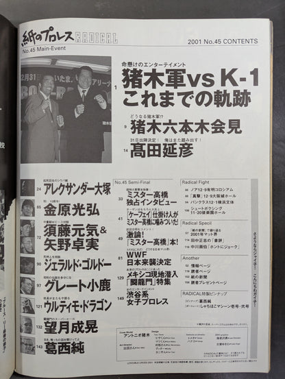 paper Pro Wrestling RADICAL45