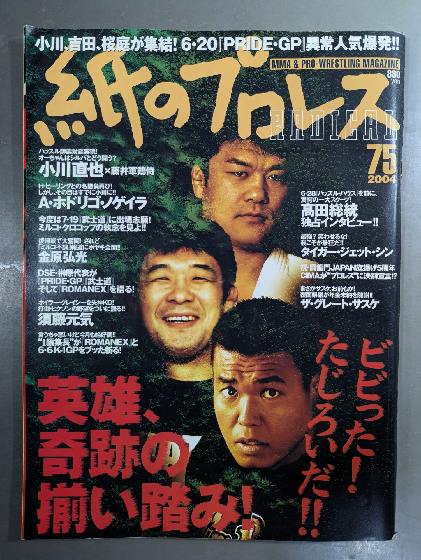紙のプロレスRADICAL75