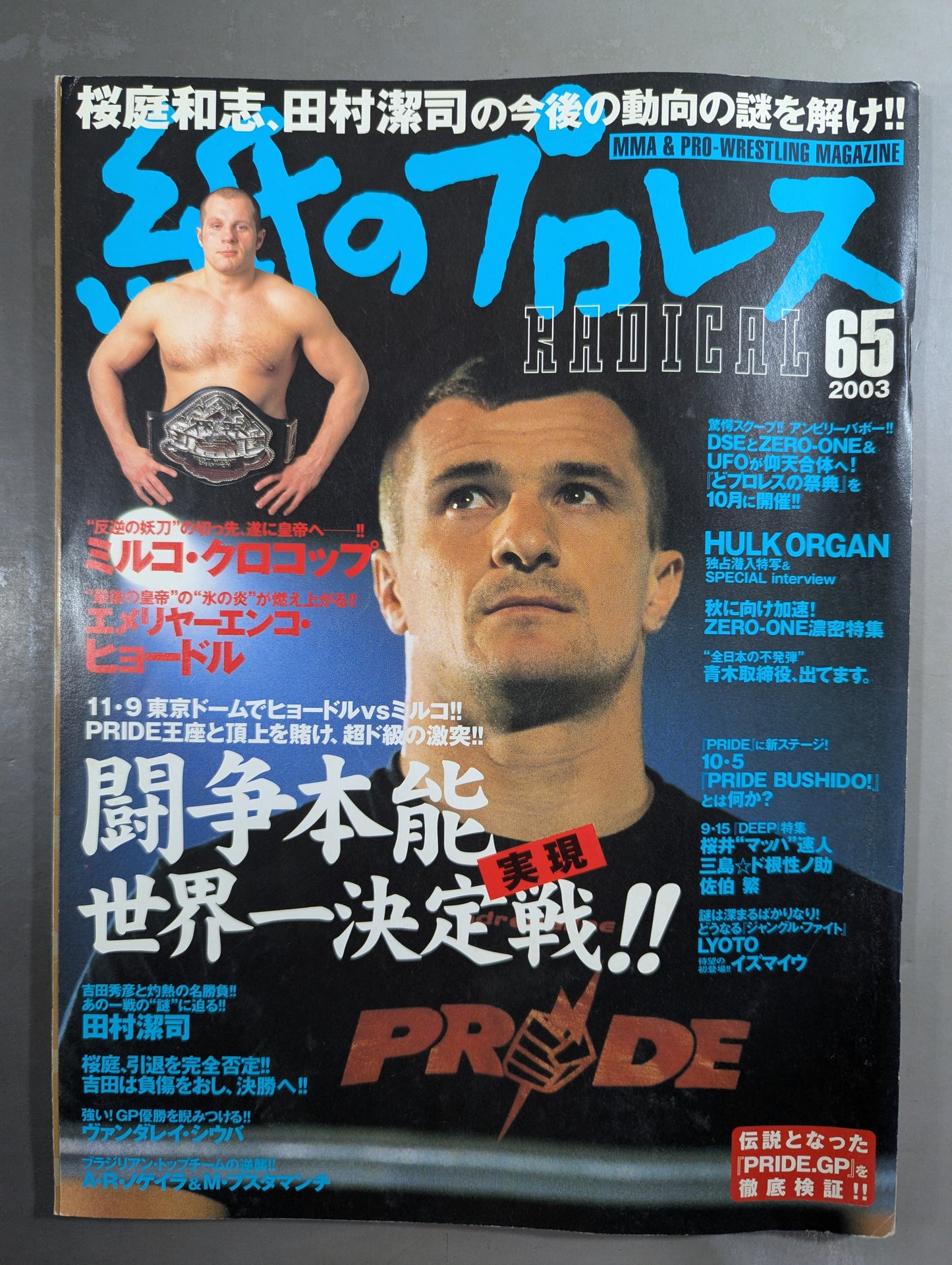 紙のプロレスRADICAL65