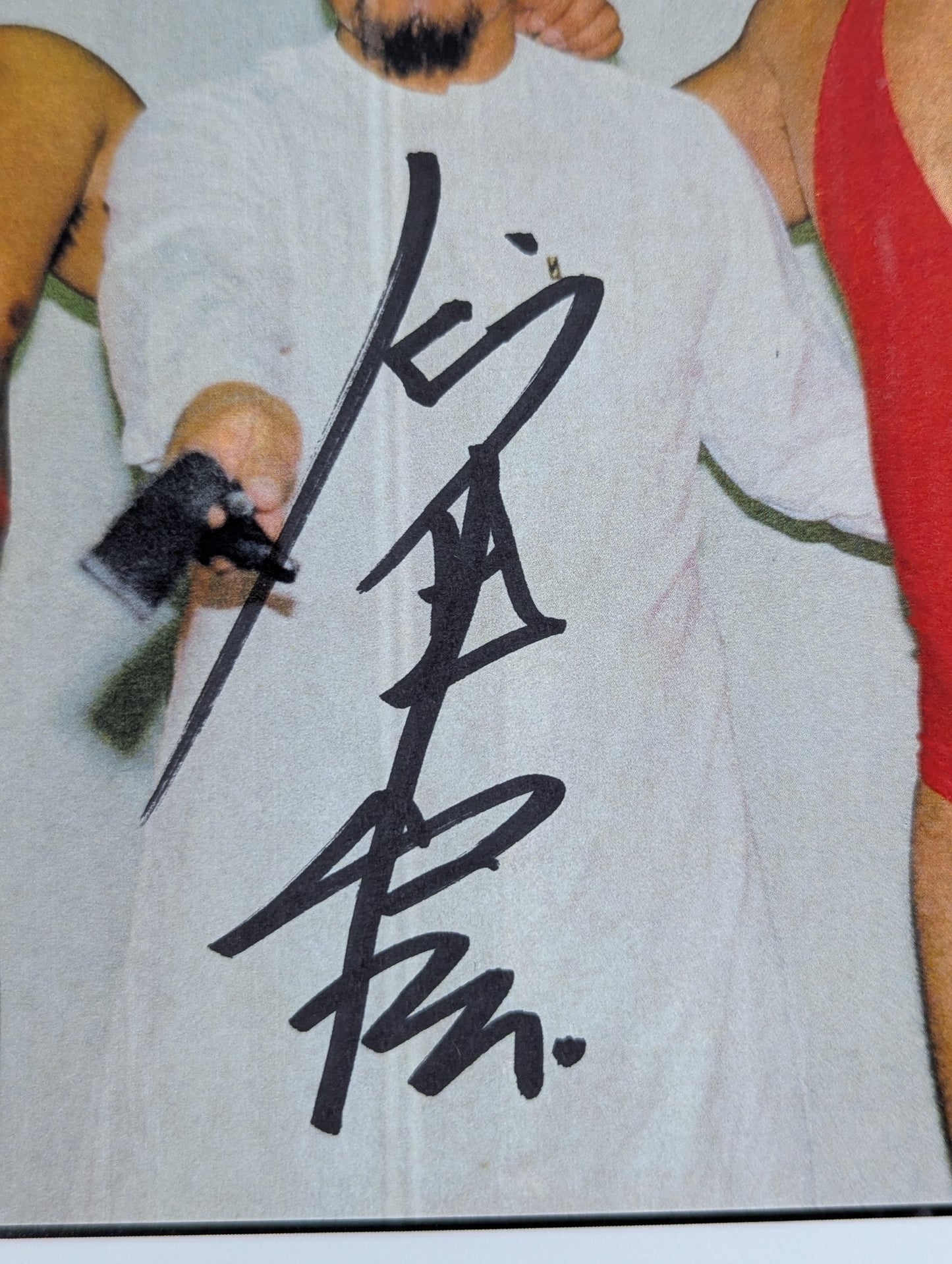 Shogun KY Wakamatsu hand signed autograph Pro-Photo ⑥