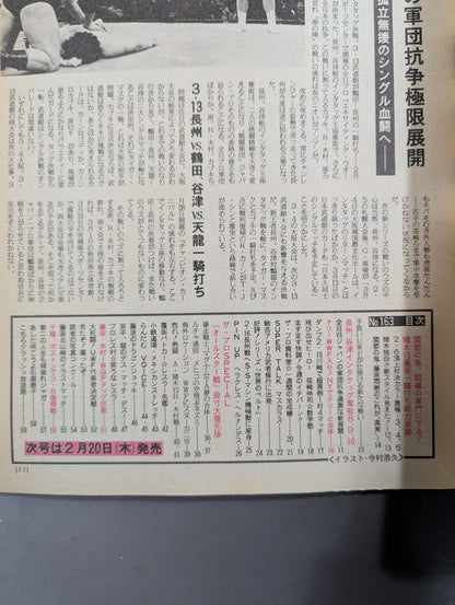 週刊ザ・プロレス163