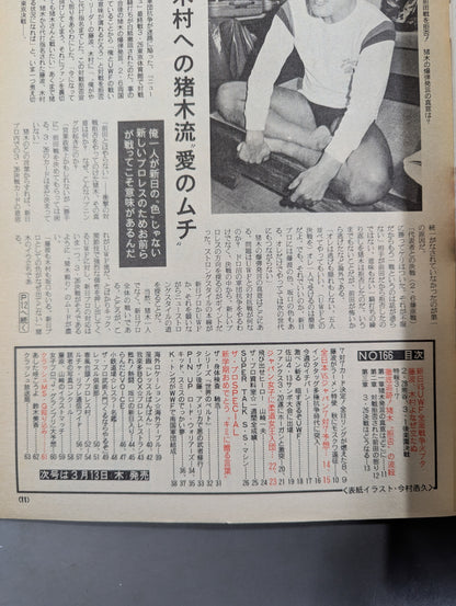 週刊ザ・プロレス166