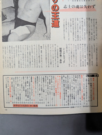週刊ザ・プロレス167