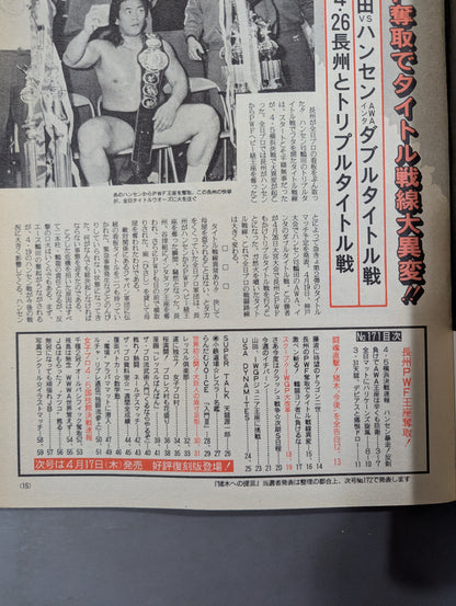 週刊ザ・プロレス171