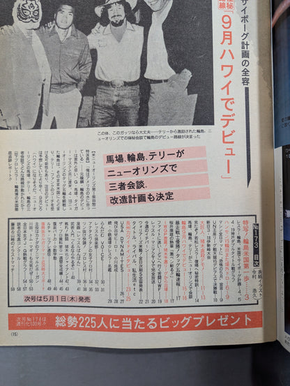 週刊ザ・プロレス173