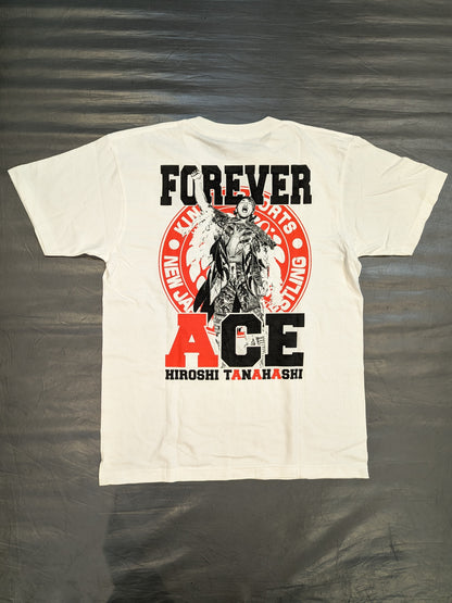 棚橋弘至「FOREVER ACE」Tシャツ②(ホワイト)