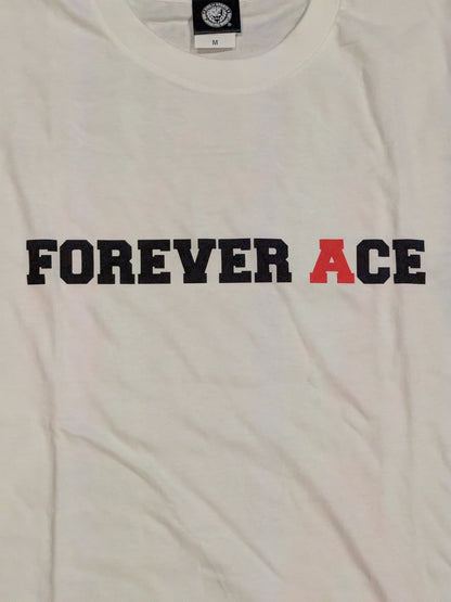 棚橋弘至「FOREVER ACE」Tシャツ②(ホワイト)