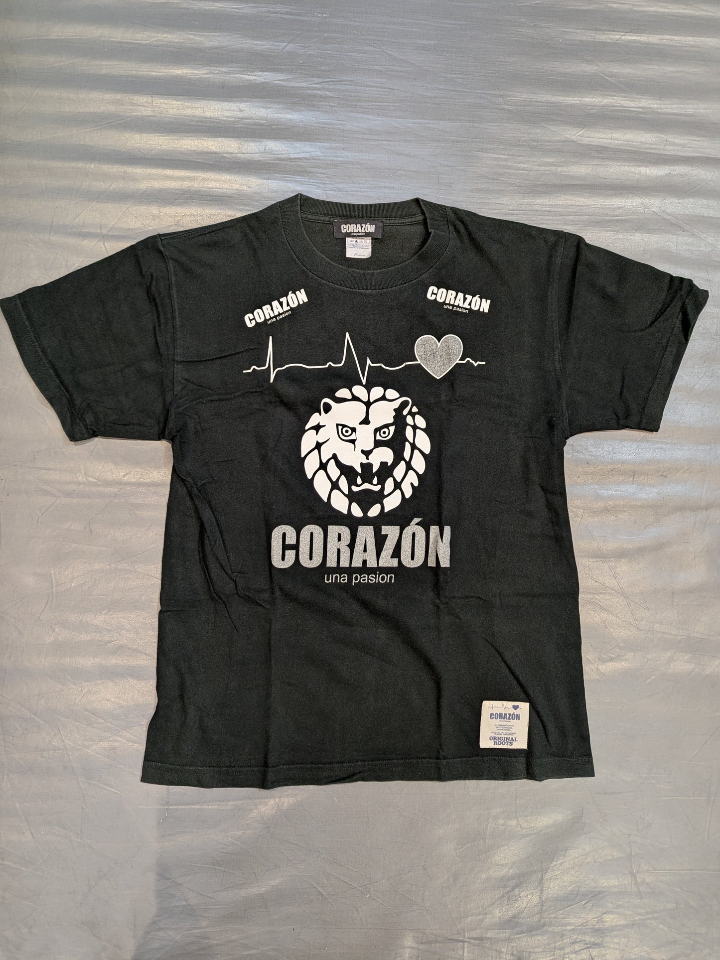 新日本プロレス×CORAZON「ライオンマーク」Tシャツ