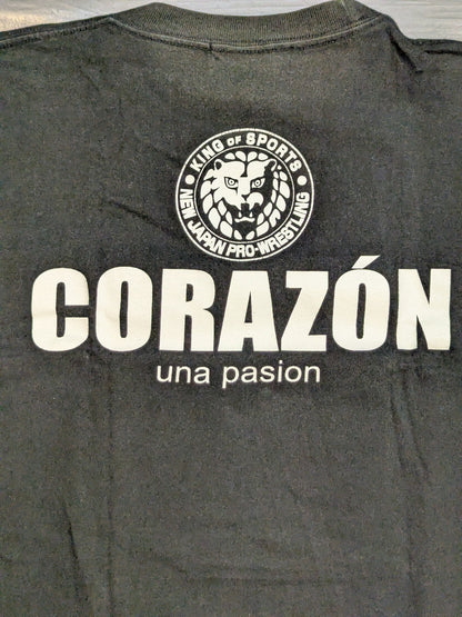 新日本プロレス×CORAZON「ライオンマーク」Tシャツ