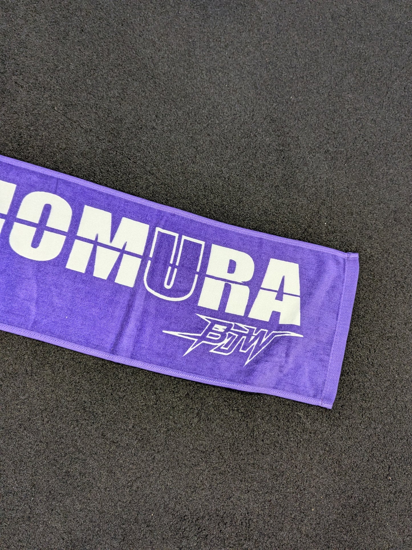 【直筆サイン入り】野村卓矢「TAKUYA NOMURA」マフラータオル