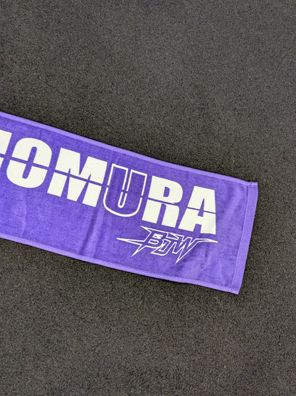 【直筆サイン入り】野村卓矢「TAKUYA NOMURA」マフラータオル