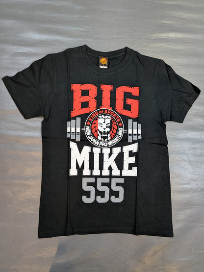 【直筆サイン入り】マイケル・エルガン「BIG MIKE 555」Tシャツ