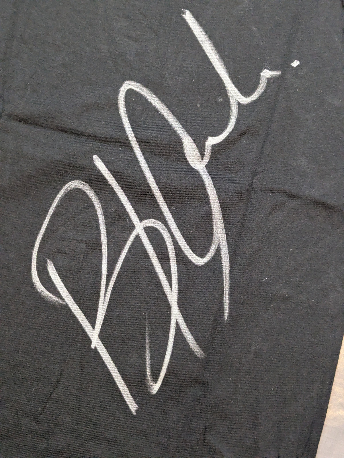 【Bad Luck Farais hand signed autograph】BULLET CLUB "THE UNDER BOSS" T-shirt