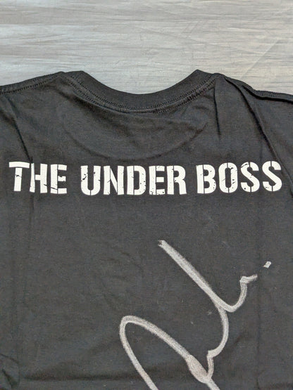 【Bad Luck Farais hand signed autograph】BULLET CLUB "THE UNDER BOSS" T-shirt