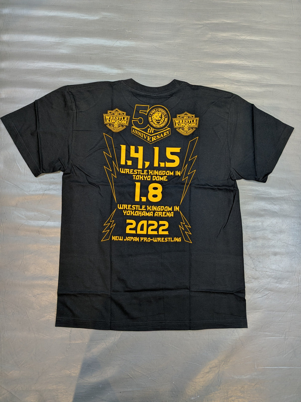WRESTLE KINGDOM 16 Tournament Commemorative T-Shirt (2)