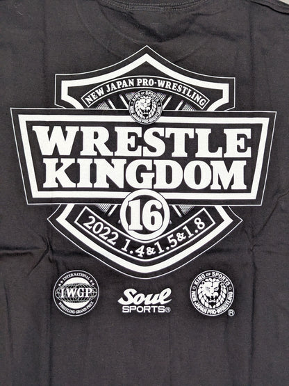 WRESTLE KINGDOM 16 大会記念「SOUL SPORTS」Tシャツ③