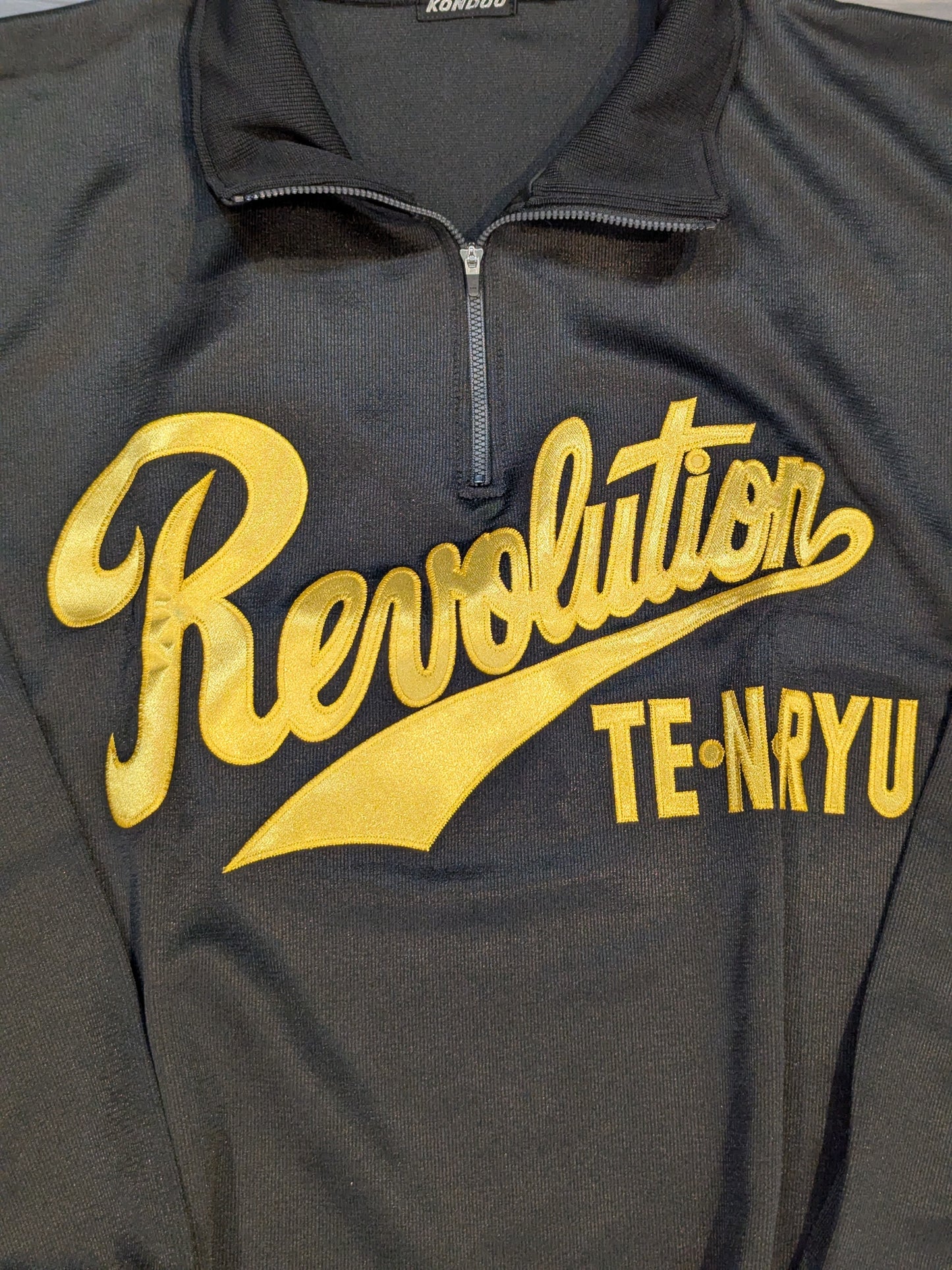 ★KONDOU-made ★ Tenryu Genichiro Pro Wrestling 35th Anniversary 'Revolution' Jacket (2)