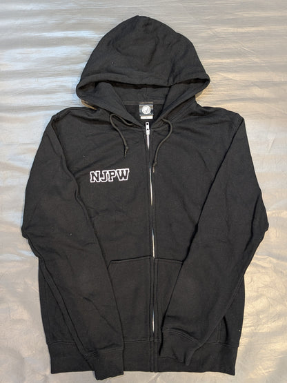 Lion Mark "JPN" Zip Hoodie  (Black)