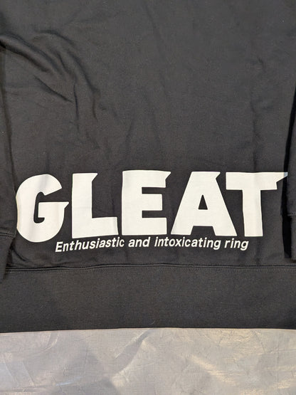GLEAT ジップパーカー①(ブラック)
