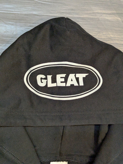 GLEAT ジップパーカー①(ブラック)