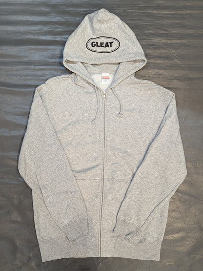 GLEAT ジップパーカー②(グレー)