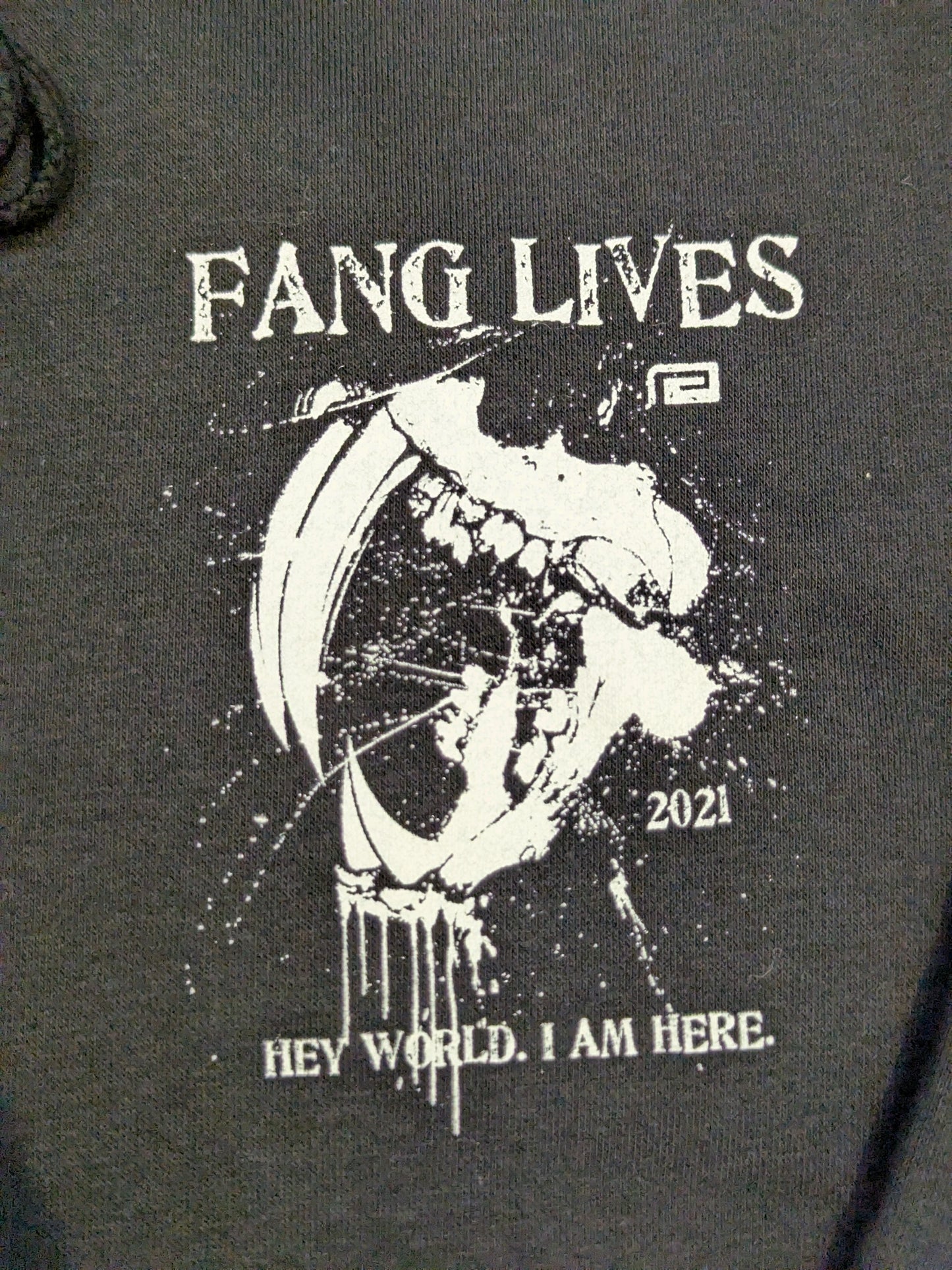 KENTA "FANG LIVES" Sweat Hoodie  (1) (Black)