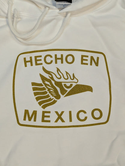 El Desperado "ESTILO MEXICANO" Pullover hoodie  (White×Gold)